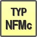 Piktogram - Typ: NFMc